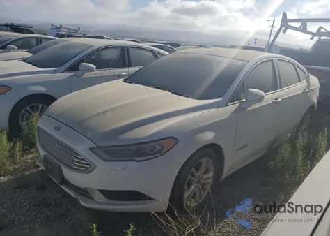 2018 Ford Fusion Se Hybrid from USA, damaged, VIN 3FA6P0LU3JR118877